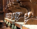 Cathedral wood carving